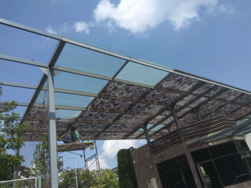 FROSTED GLASS WINDOW FILM STICKER KAMPUNG MELAYU SUBANG