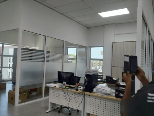 FROSTED GLASS WINDOW FILM STICKER PAYA JARAS