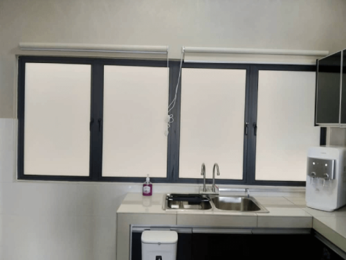 FROSTED GLASS WINDOW FILM STICKER ALAM MEGAH